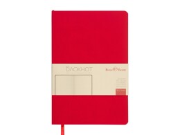 Bruno Visconti Блокнот А5 "Megapolis Flex Velvet", красный