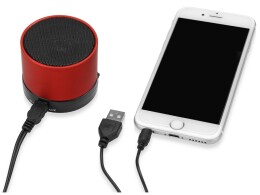 Разное Беспроводная колонка "Ring" с функцией Bluetooth, красный