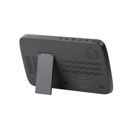 mid-oceangift Настольные часы "Smart Screen" с беспроводным (15W) зарядным устройством, гигрометром, термометром, календарём, с подсветкой логотипа