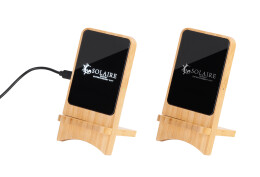 mid-oceangift Складная беспроводная (15W) зарядная станция "Puzzle" с подсветкой логотипа