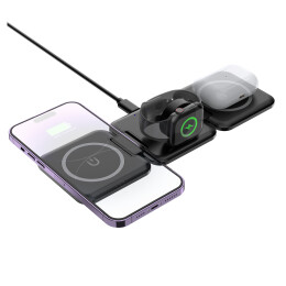 mid-oceangift Складная беспроводная (15W) зарядная станция "Flip" с MagSafe