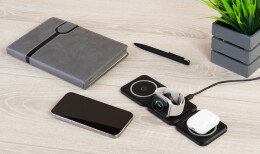 mid-oceangift Складная беспроводная (15W) зарядная станция "Flip" с MagSafe