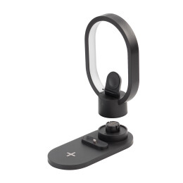 mid-oceangift Настольная беспроводная (15W) зарядная станция "Starship" с лампой