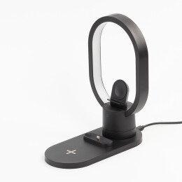 mid-oceangift Настольная беспроводная (15W) зарядная станция "Starship" с лампой