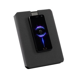 POWERFOLIO Папка А5 с беспроводным (10W) зарядным устройством 5000 mAh, с MagSafe и блокнотом