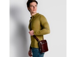 Piquadro Сумка через плечо, Piquadro Blue Square, темно-синий