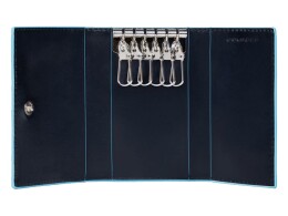 Piquadro Ключница, Piquadro Blue Square, темно-синий