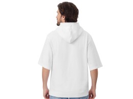 US Basic Худи оверсайз с коротким рукавом «Warsaw» унисекс, белый