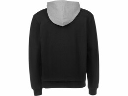 US Basic Толстовка с капюшоном "Amsterdam" мужская, черный/серый меланж