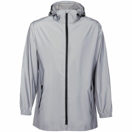 Molti Парка Manifest из светоотражающей ткани, серая