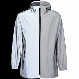 Molti Парка Manifest из светоотражающей ткани, серая