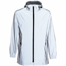 Molti Парка Manifest из светоотражающей ткани, серая