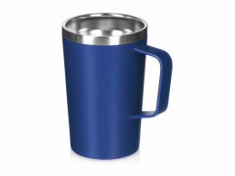 Tour de Grass Стальная кружка с двойными стенками и порошковым покрытием "Tibet", нейви