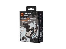 CANYON Игровая гарнитура Canyon DoubleBee GTWS-2, черный (CND-GTWS2B)