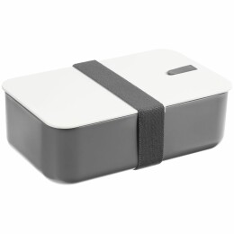 Разное Ланчбокс Lunch Hour, белый с серым