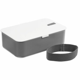 Разное Ланчбокс Lunch Hour, белый с серым