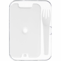 Разное Ланчбокс Cibus с аккумулятором холода, белый с черным