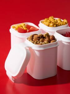 Разное Ланчбокс для снеков Lunch Crunch, белый