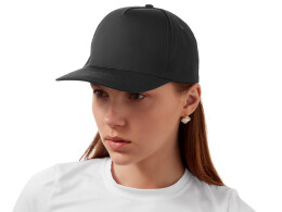 US Basic Бейсболка "Mix" 5-ти панельная 180 гр, черный