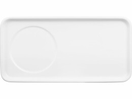 Eat&Bite Чайная пара "Bristol": блюдце прямоугольное, чашка, коробка, белый