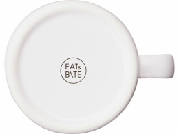 Eat&Bite Чайная пара "Bristol": блюдце прямоугольное, чашка, коробка, белый