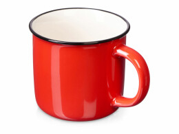 Разное Кружка с каймой "Countryside M", красный 410ml