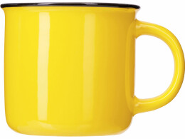 Разное Кружка с каймой "Countryside M", желтый 410ml