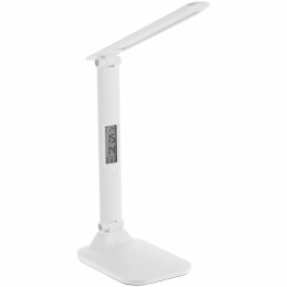 Molti Настольная лампа с часами и календарем Office Torch ver.2, белая