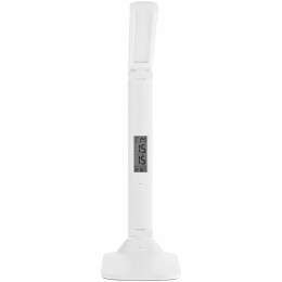Molti Настольная лампа с часами и календарем Office Torch ver.2, белая