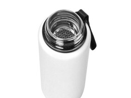 Waterline Вакуумный термос "Story" c покрытием powder, тубус, белый