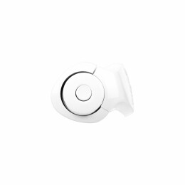 Pigra Ручка шариковая Pigra P04 Polished, белая