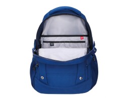 Torber Рюкзак TORBER XPLOR с отделением для ноутбука 15.6", темно-синий, полиэстер, 46.5х32.5х15.5 см, 24 л