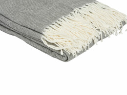 Разное Акриловый плед Dapple 160x210 см, холодный серый