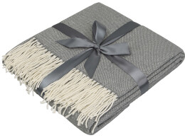 Разное Акриловый плед Dapple 160x210 см, холодный серый