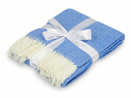 Разное Акриловый плед Dapple 160x210 см, синий