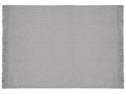 Разное Акриловый плед Harp 130x180 см, белый/холодный серый