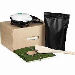 сделано в России Коробка Matter High Light, крафт с черной ручкой