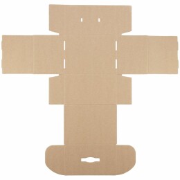 сделано в России Коробка Matter High Light, крафт с черной ручкой