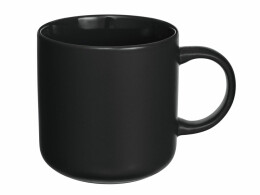 Разное Кружка матовая Rita, 410мл, черный