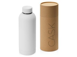 Waterline Вакуумная термобутылка "Cask" Waterline, soft touch, 500 мл, тубус, белый