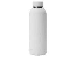 Waterline Вакуумная термобутылка "Cask" Waterline, soft touch, 500 мл, тубус, белый