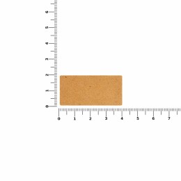 сделано в России Лейбл кожаный Tuken, S, бежевый