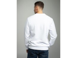 FutbiTex Толстовка втачной рукав. Модель 1 (Футер петлевой) (Размер 46-176, Цвет Белый)