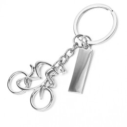 Happy gifts Брелок SILV CYCLIST; 4,0 x 4,0 x 0,4 см; металл