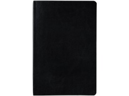 Bruno Visconti Ежедневник недатированный А5 "Megapolis Nebraska Flex", черный с золотым обрезом