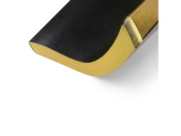 Bruno Visconti Ежедневник недатированный А5 "Megapolis Nebraska Flex", черный с золотым обрезом