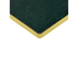 Bruno Visconti Ежедневник недатированный А5 "Megapolis Nebraska Flex", зеленый с золотым обрезом