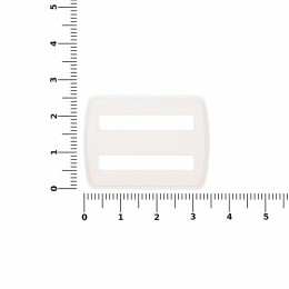 сделано в России Пряжка — регулятор ремня Fermo, белая