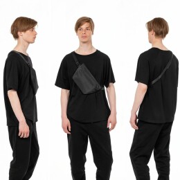 andor Поясная сумка W1, черная