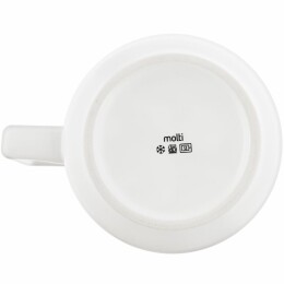 Molti Чашка Jumbo, ver.2, матовая, белая